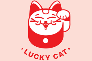 lucky cat logo
